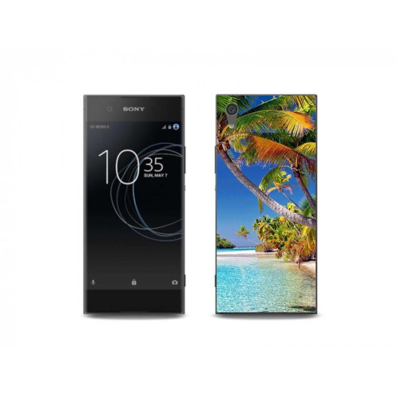 Gélový obal mmCase na mobil Sony Xperia XA1 - morská pláž