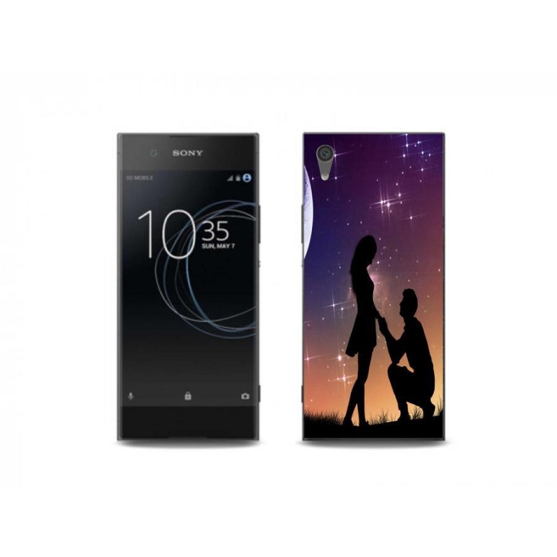 Gélový obal mmCase na mobil Sony Xperia XA1 - žiadosť o ruku