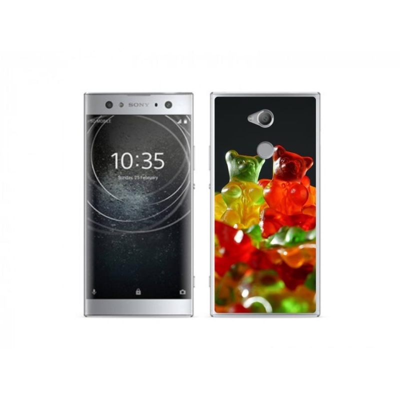 Gélový obal mmCase na mobil Sony Xperia XA2 Ultra - gumové medvedíky