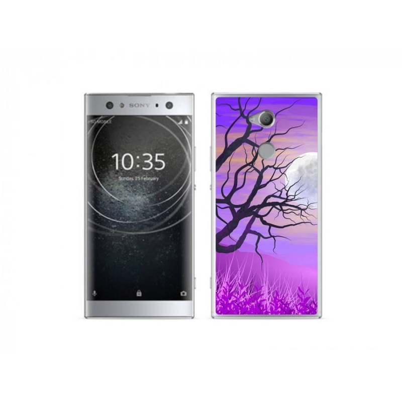 Gélový obal mmCase na mobil Sony Xperia XA2 Ultra - kreslený opadané strom