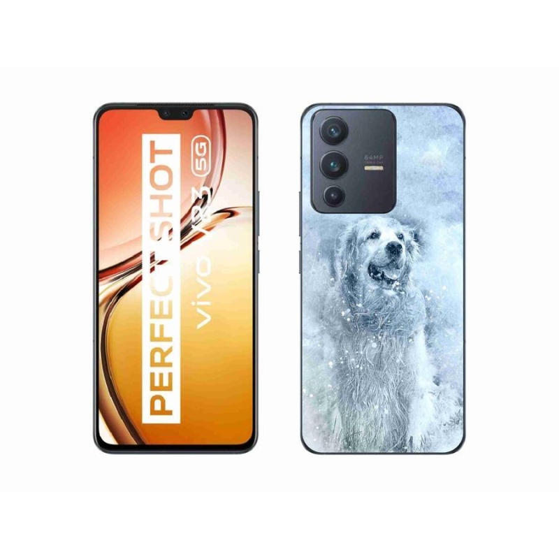 Gélový obal mmCase na mobil Vivo V23 5G - retriever