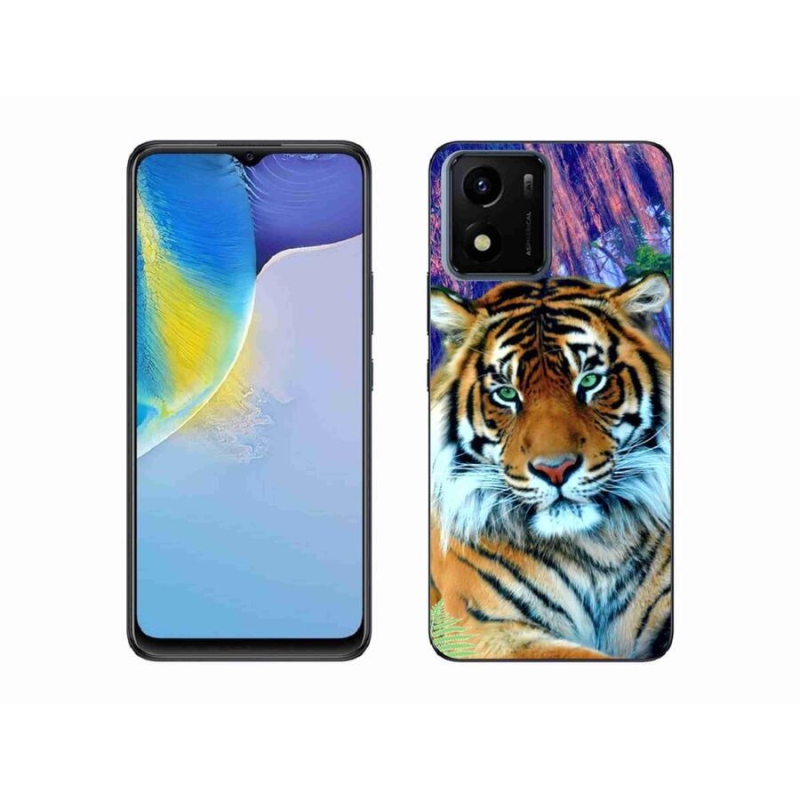 Gélový obal mmCase na mobil Vivo Y01 - tiger