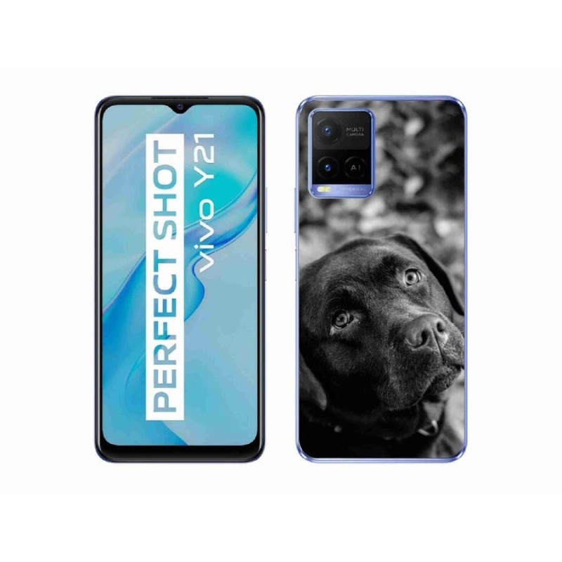 Gélový obal mmCase na mobil Vivo Y21/Y21s/Y33s - labrador