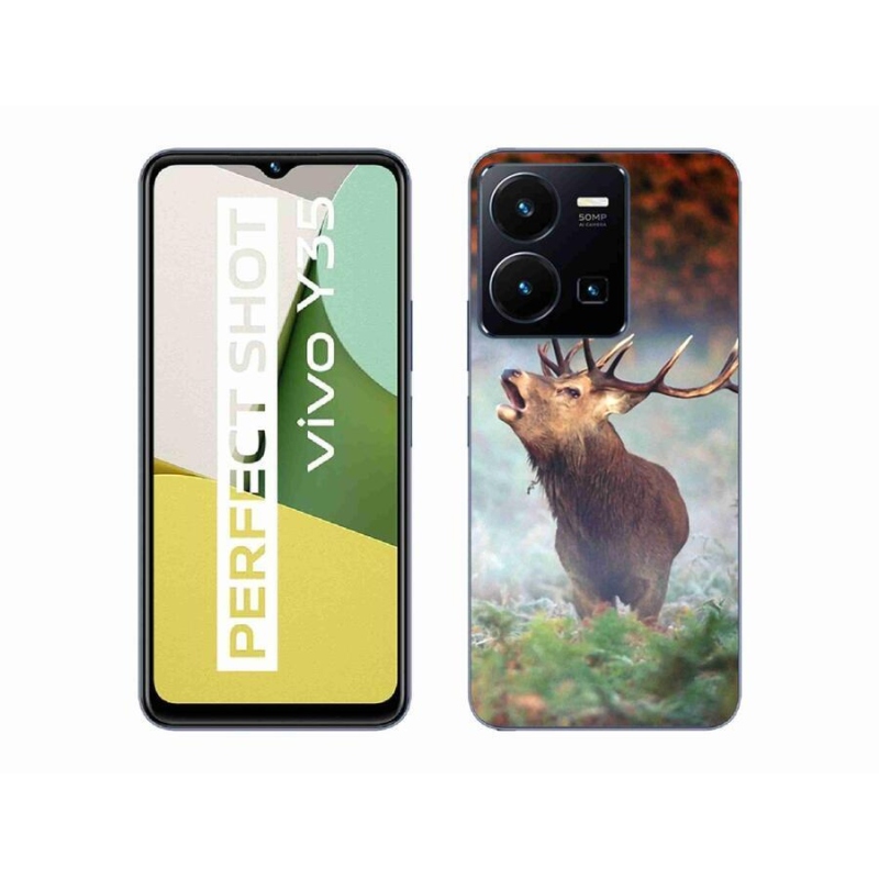 Gélový obal mmCase na mobil Vivo Y35 - jeleň 2