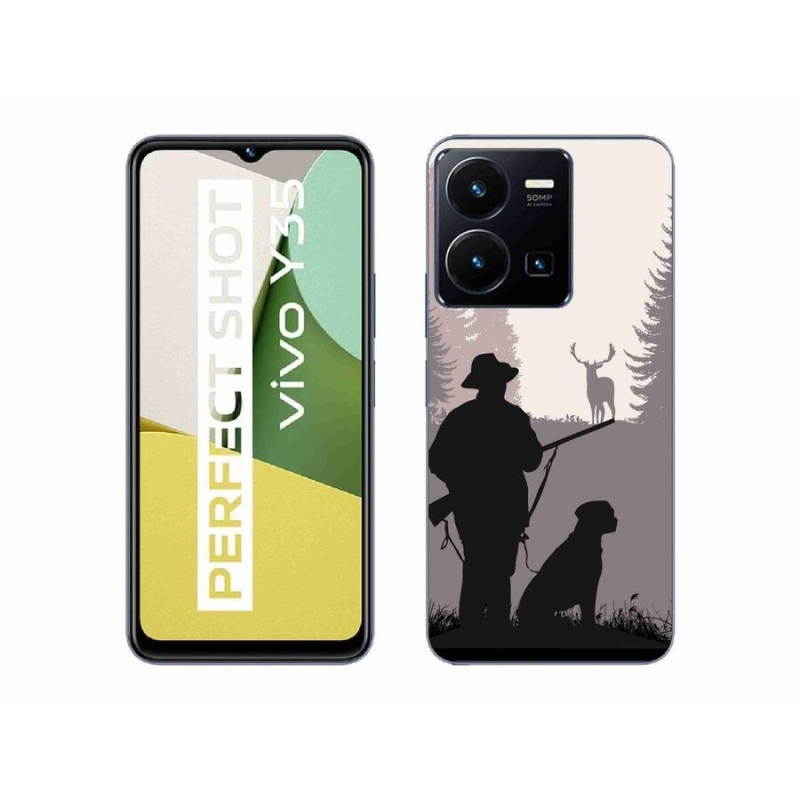 Gélový obal mmCase na mobil Vivo Y35 - lov 2