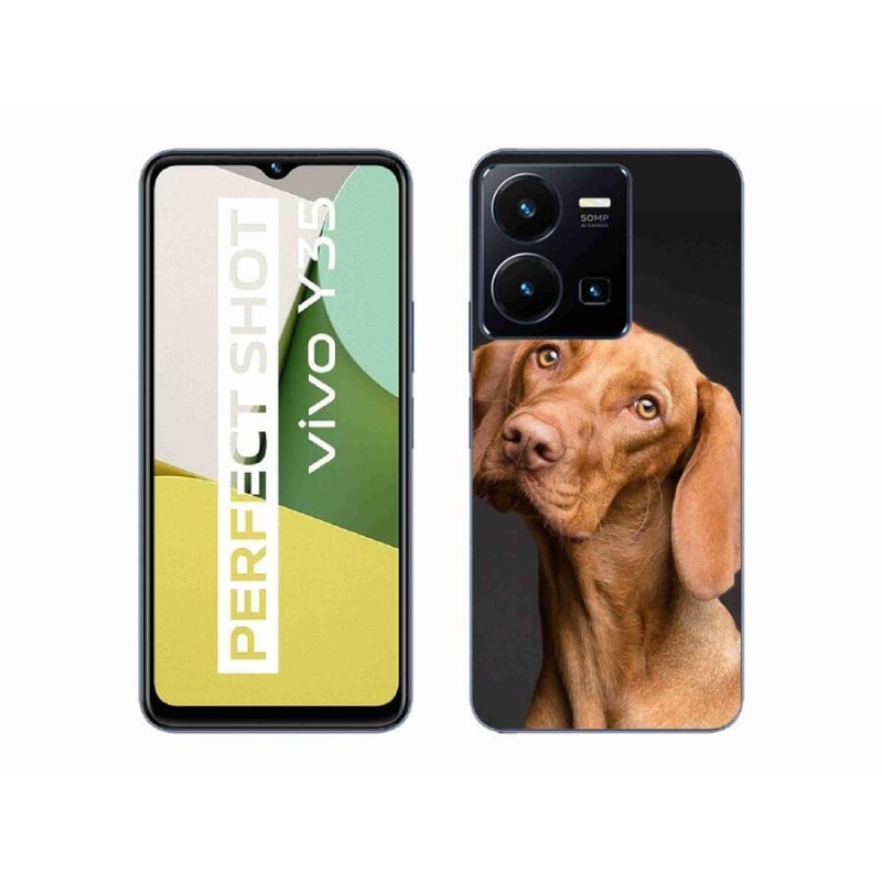 Gélový obal mmCase na mobil Vivo Y35 - maďarský stavač