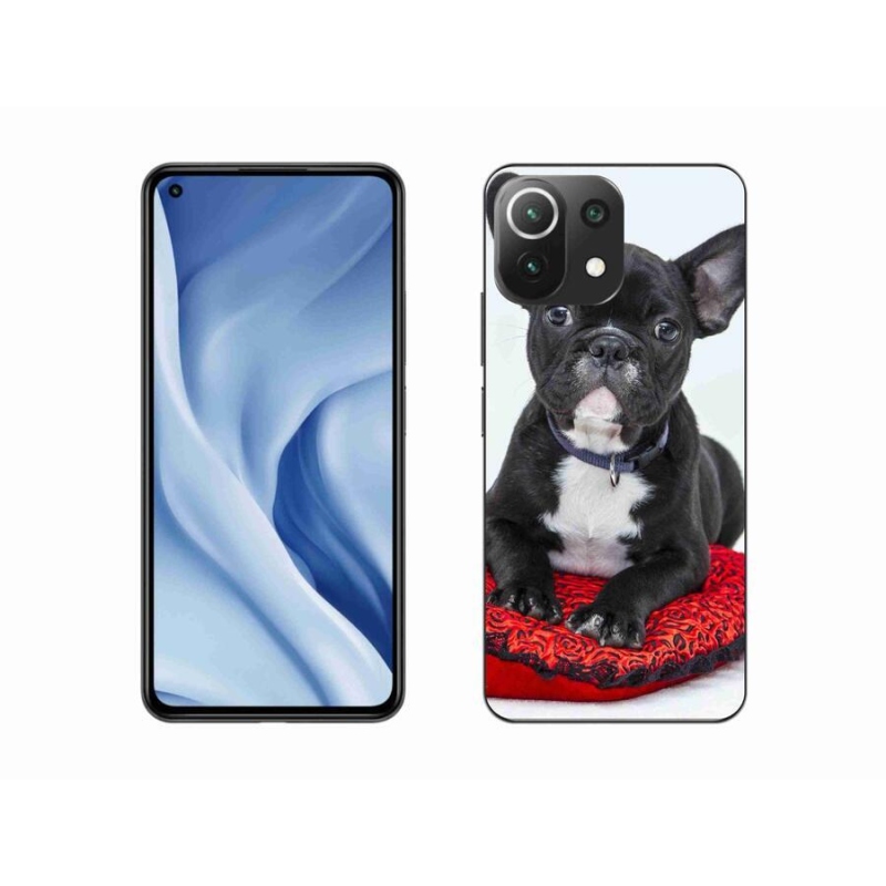 Gélový obal mmCase na mobil Xiaomi 11 Lite 5G NE - buldog