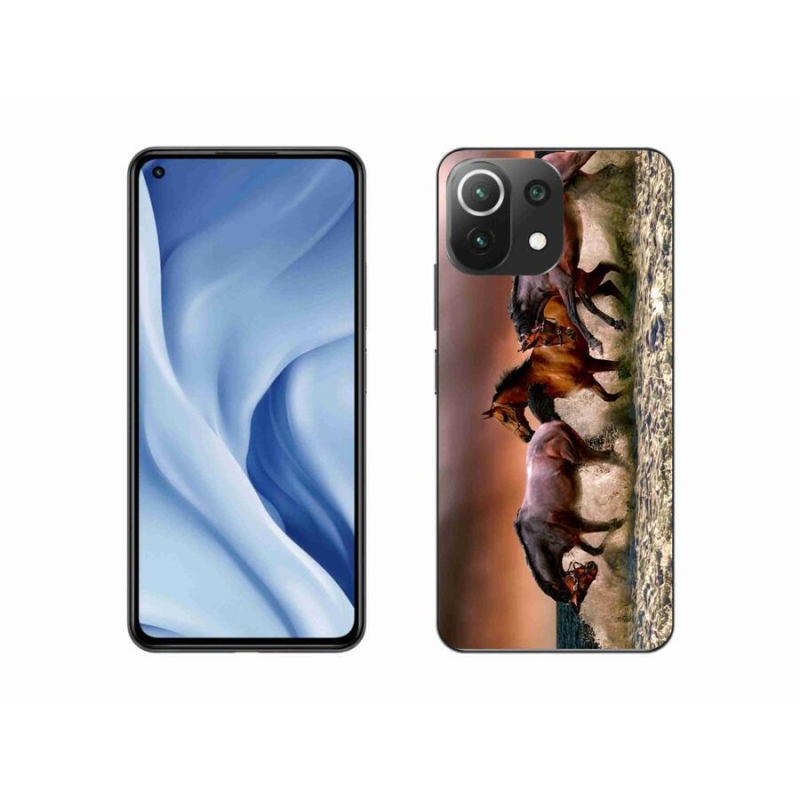 Gélový obal mmCase na mobil Xiaomi 11 Lite 5G NE - kone 1