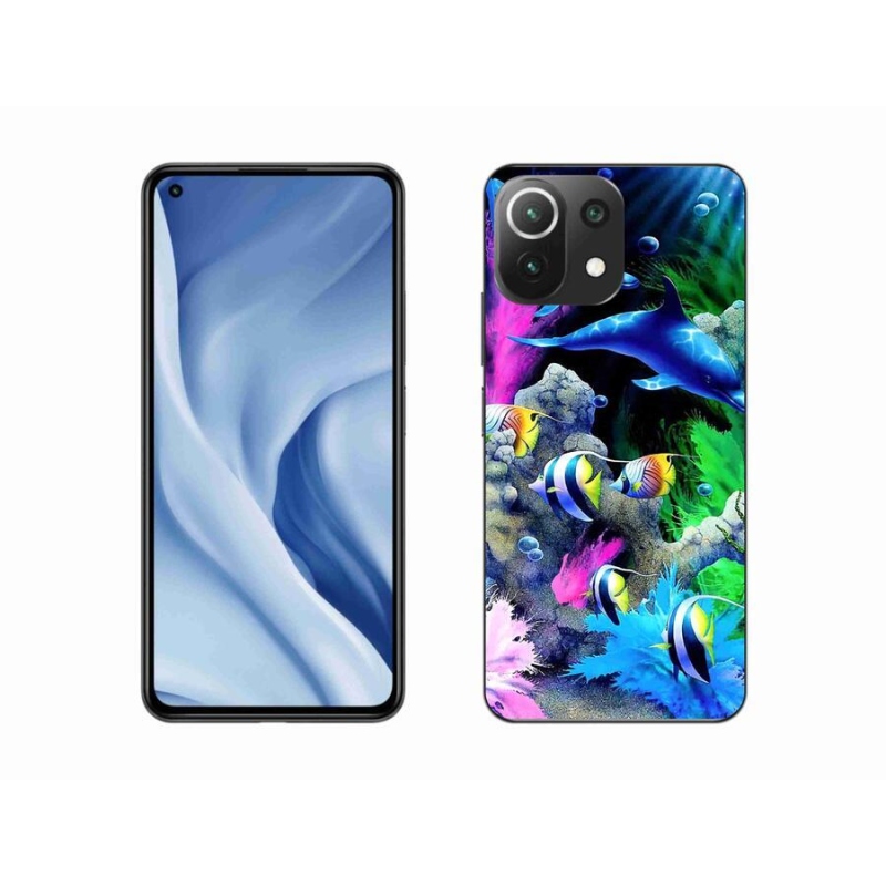 Gélový obal mmCase na mobil Xiaomi 11 Lite 5G NE - morský svet