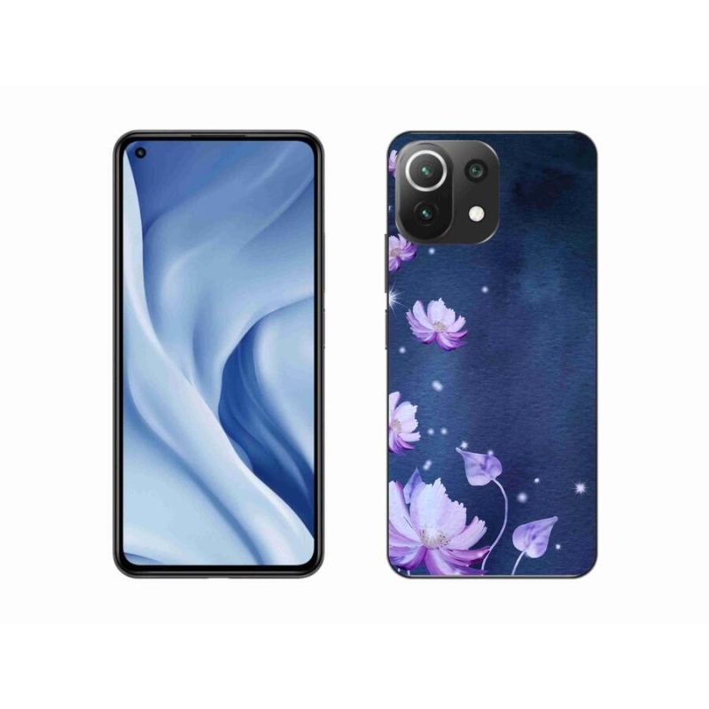 Gélový obal mmCase na mobil Xiaomi 11 Lite 5G NE - padajúce kvety