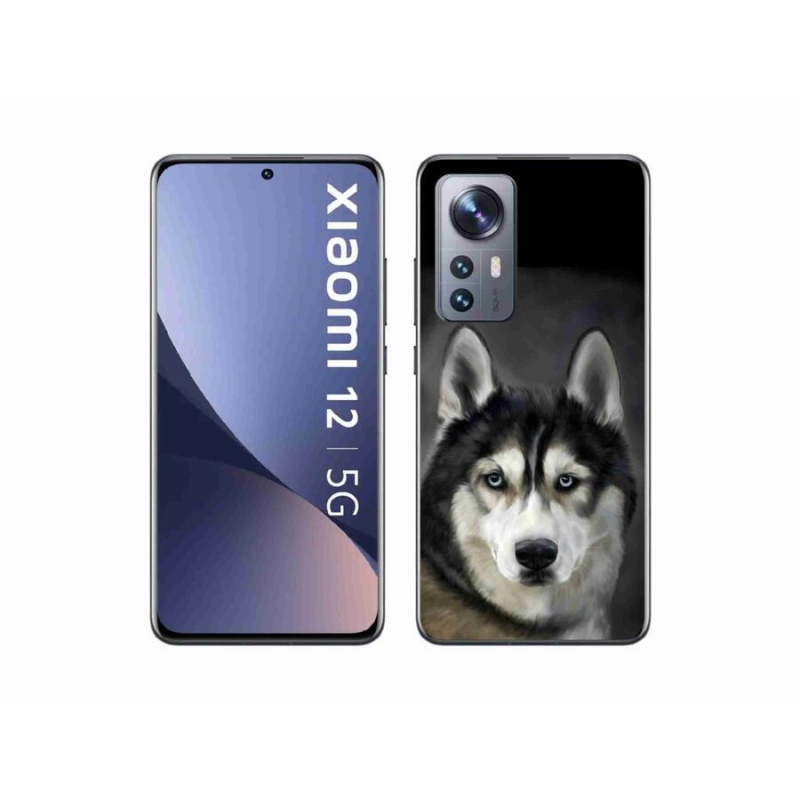 Gélový obal mmCase na mobil Xiaomi 12 - husky