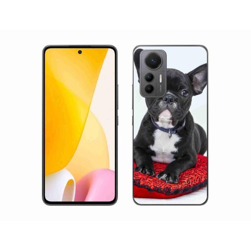 Gélový obal mmCase na mobil Xiaomi 12 Lite - buldog