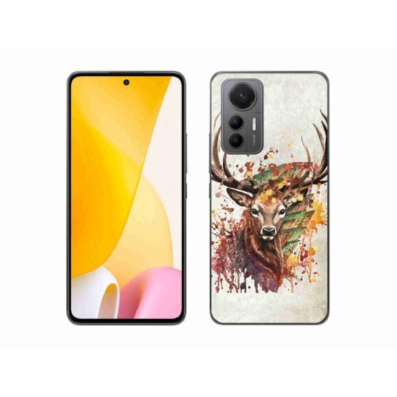 Gélový obal mmCase na mobil Xiaomi 12 Lite - jeleň 1