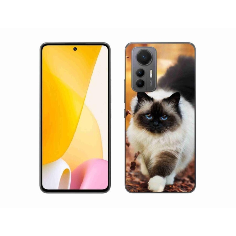 Gélový obal mmCase na mobil Xiaomi 12 Lite - mačka