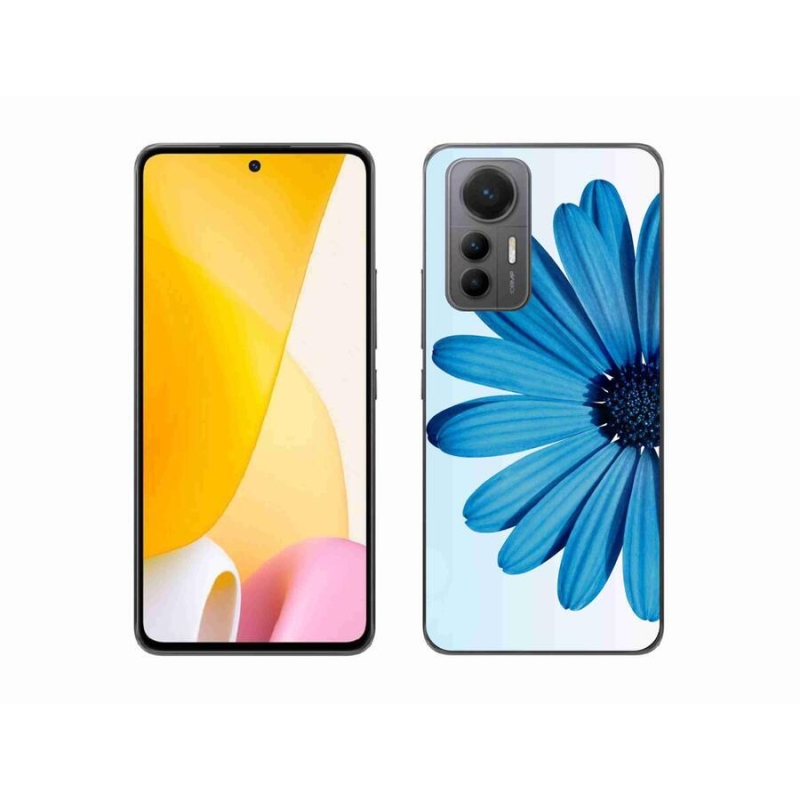 Gélový obal mmCase na mobil Xiaomi 12 Lite - modrá margaréta