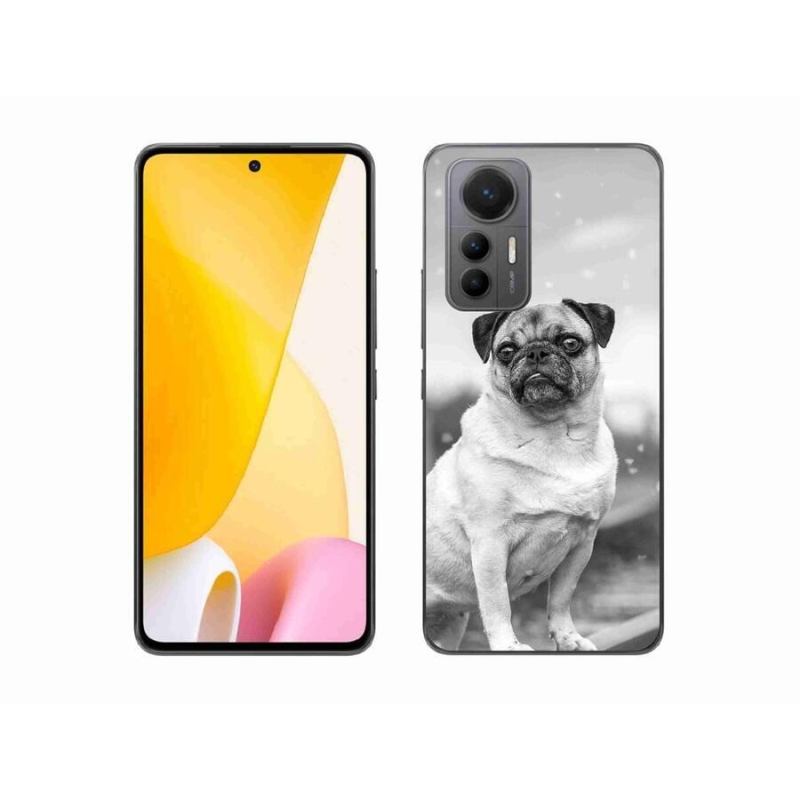 Gélový obal mmCase na mobil Xiaomi 12 Lite - mops