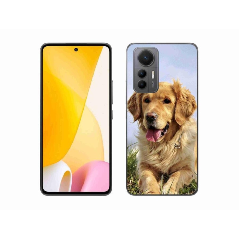 Gélový obal mmCase na mobil Xiaomi 12 Lite - zlatý retriever