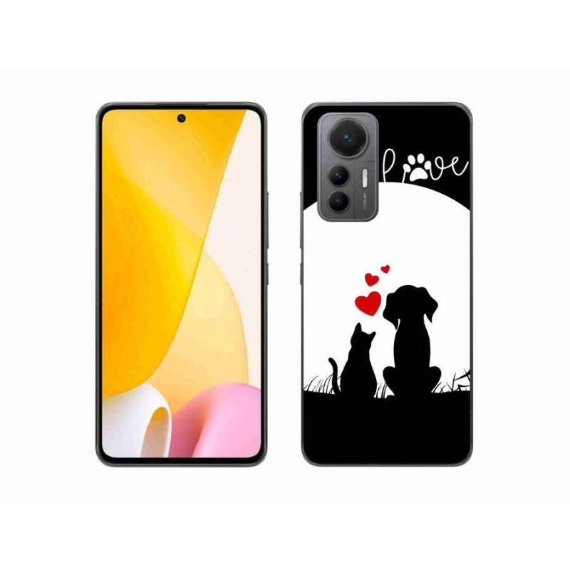 Gélový obal mmCase na mobil Xiaomi 12 Lite - zvieracia láska