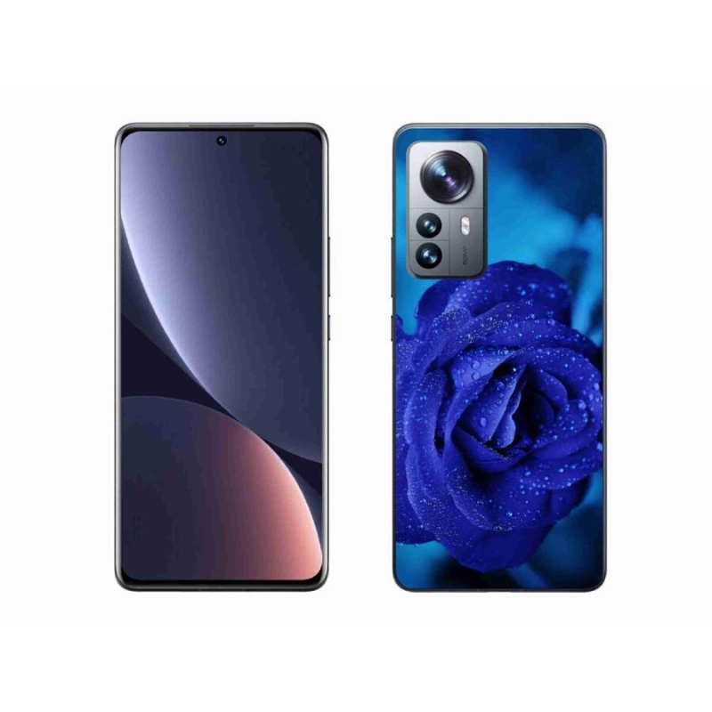 Gélový obal mmCase na mobil Xiaomi 12 Pro - modrá ruža