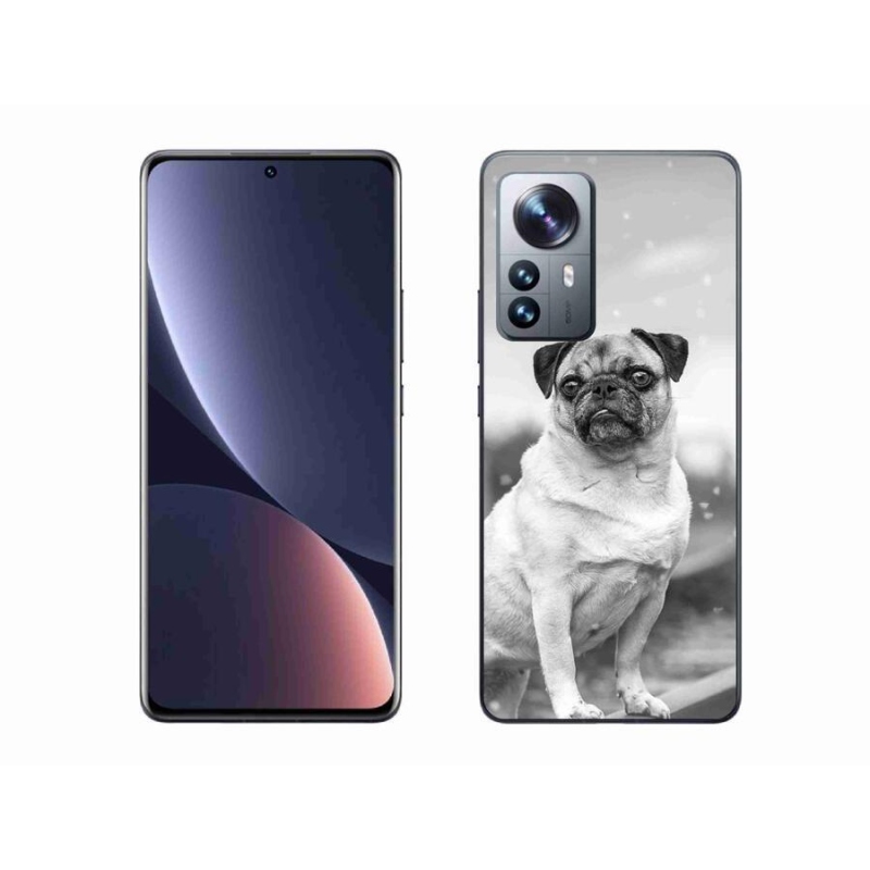 Gélový obal mmCase na mobil Xiaomi 12 Pro - mops