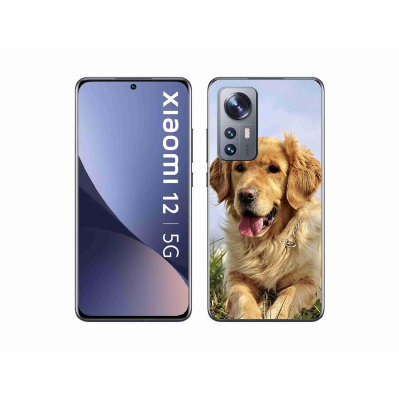 Gélový obal mmCase na mobil Xiaomi 12 - zlatý retriever