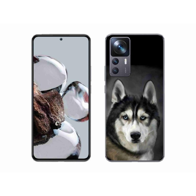 Gélový obal mmCase na mobil Xiaomi 12T Pro - husky