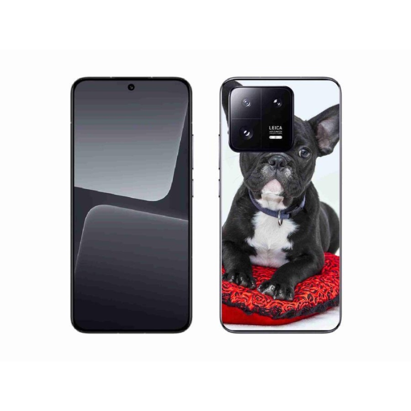 Gélový obal mmCase na mobil Xiaomi 13 - buldog