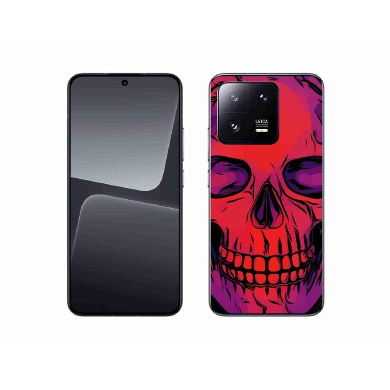 Gélový obal mmCase na mobil Xiaomi 13 - lebka