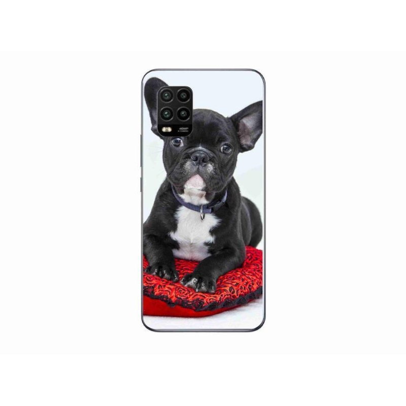 Gélový obal mmCase na mobil Xiaomi Mi 10 Lite - buldog