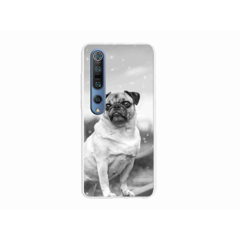 Gélový obal mmCase na mobil Xiaomi Mi 10 Pro - mops