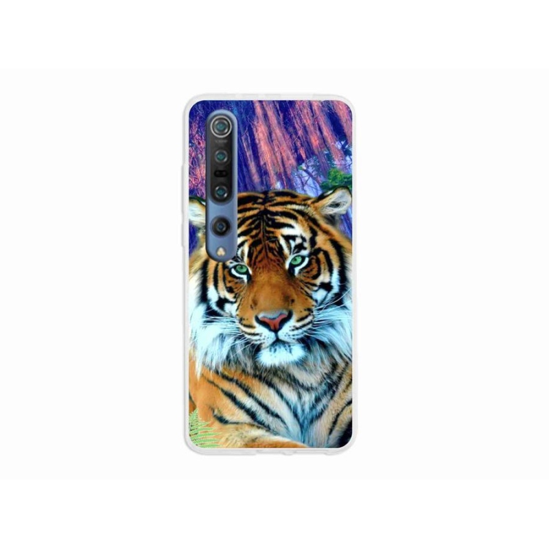 Gélový obal mmCase na mobil Xiaomi Mi 10 - tiger