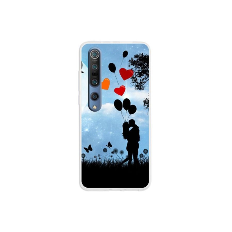 Gélový obal mmCase na mobil Xiaomi Mi 10 - zamilovaný pár