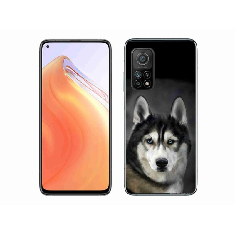 Gélový obal mmCase na mobil Xiaomi Mi 10T 5G - husky