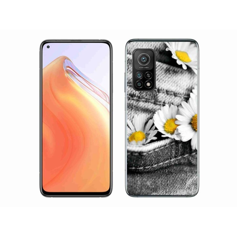 Gélový obal mmCase na mobil Xiaomi Mi 10T 5G - margaréty