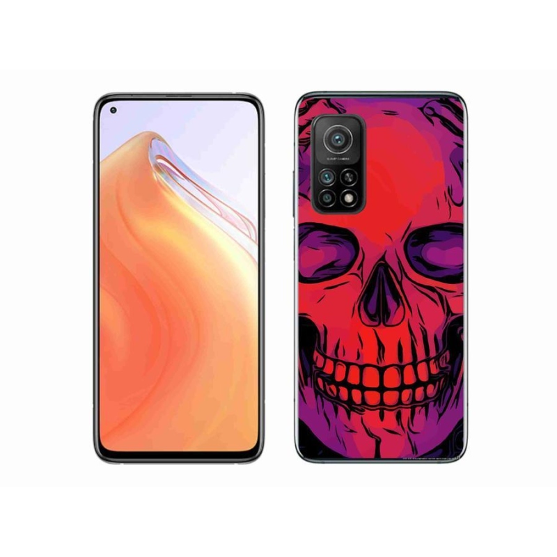 Gélový obal mmCase na mobil Xiaomi Mi 10T 5G - lebka