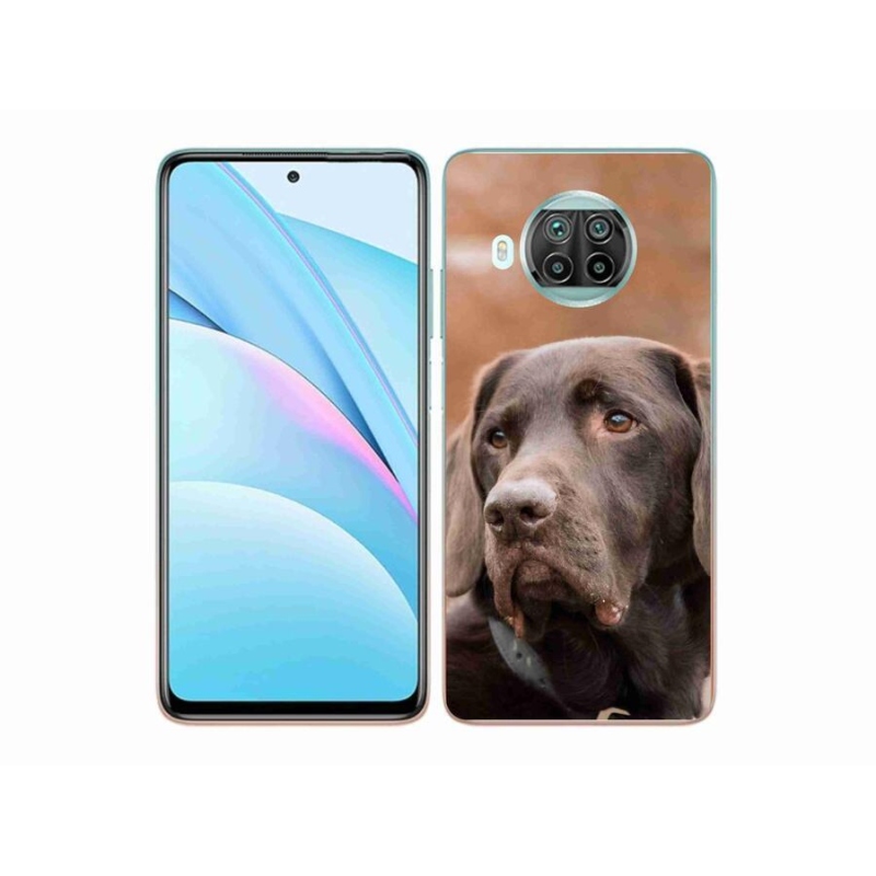 Gélový obal mmCase na mobil Xiaomi Mi 10T Lite 5G - hnedý labrador