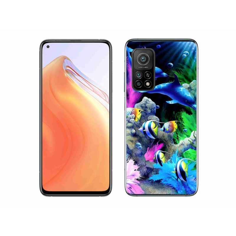 Gélový obal mmCase na mobil Xiaomi Mi 10T Pro 5G - morský svet