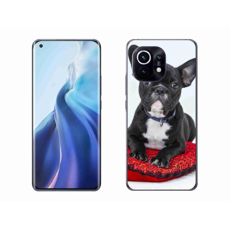 Gélový obal mmCase na mobil Xiaomi Mi 11 - buldog