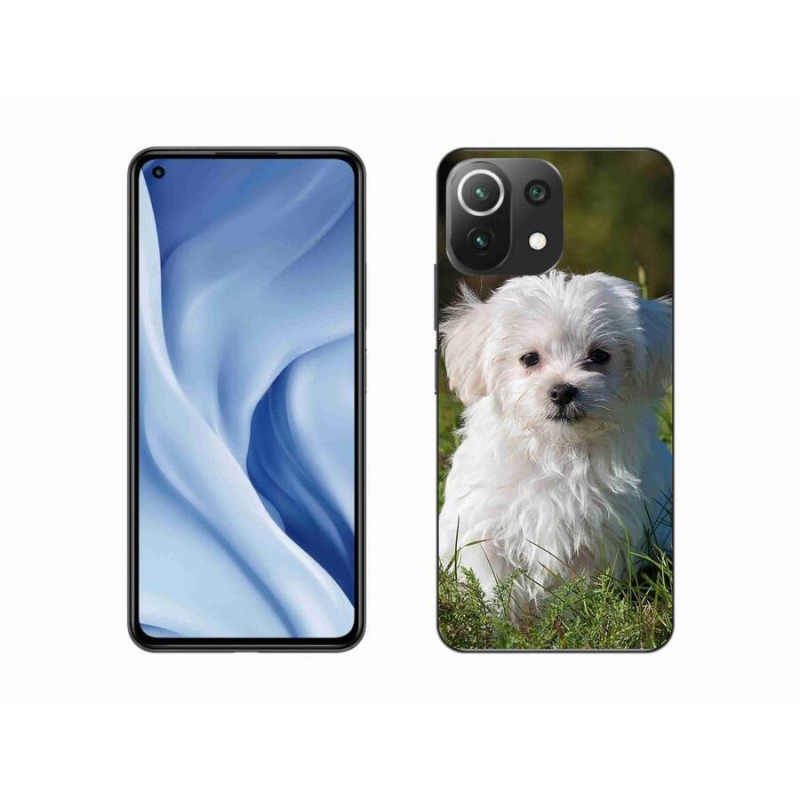 Gélový obal mmCase na mobil Xiaomi Mi 11 Lite 4G/5G - bišon