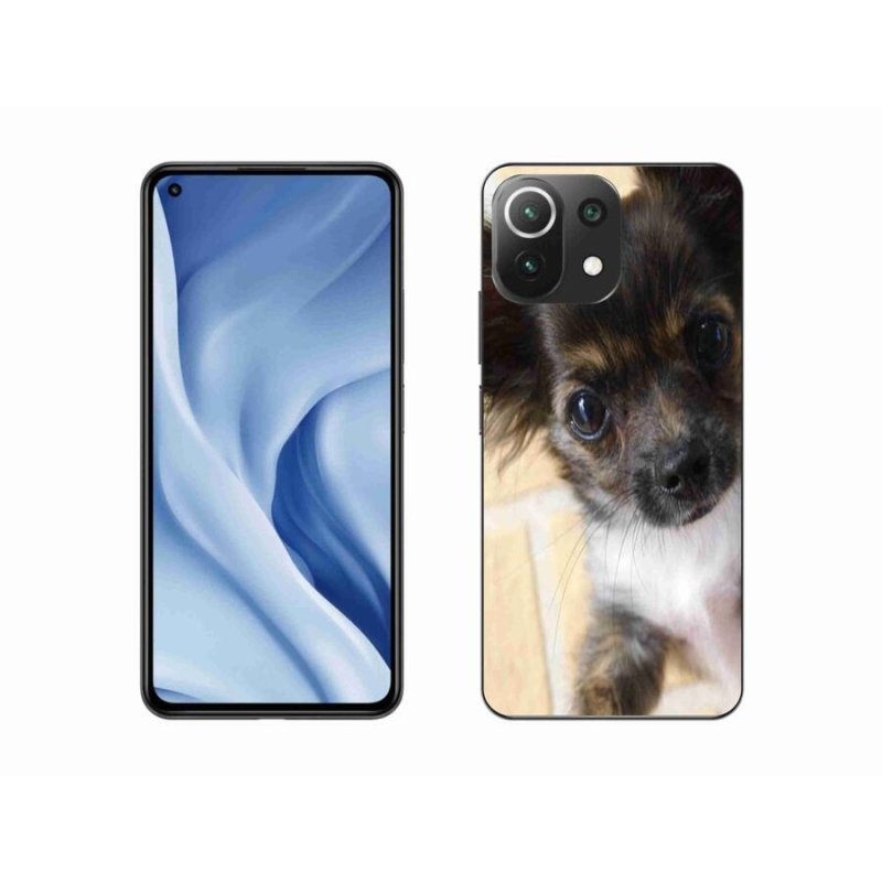 Gélový obal mmCase na mobil Xiaomi Mi 11 Lite 4G/5G - čivava 2