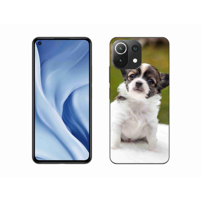 Gélový obal mmCase na mobil Xiaomi Mi 11 Lite 4G/5G - čivava 4