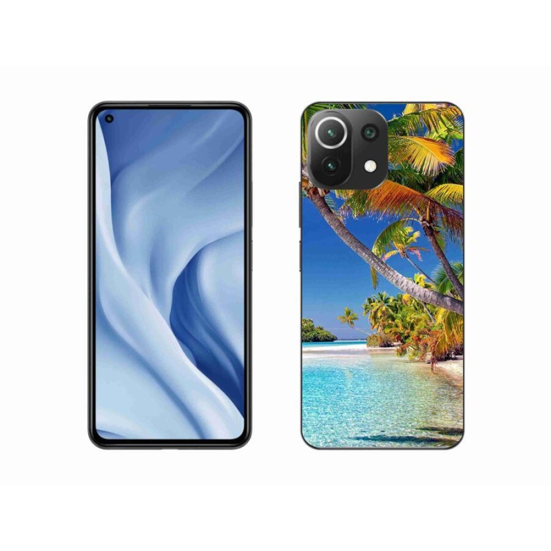 Gélový obal mmCase na mobil Xiaomi Mi 11 Lite 4G/5G - morská pláž