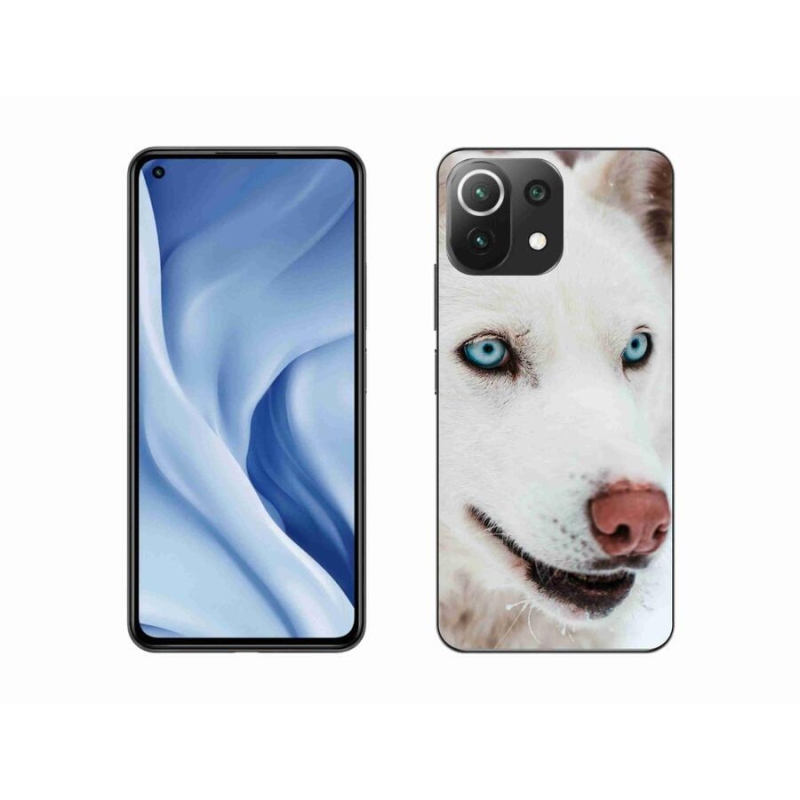 Gélový obal mmCase na mobil Xiaomi Mi 11 Lite 4G/5G - psie pohľad