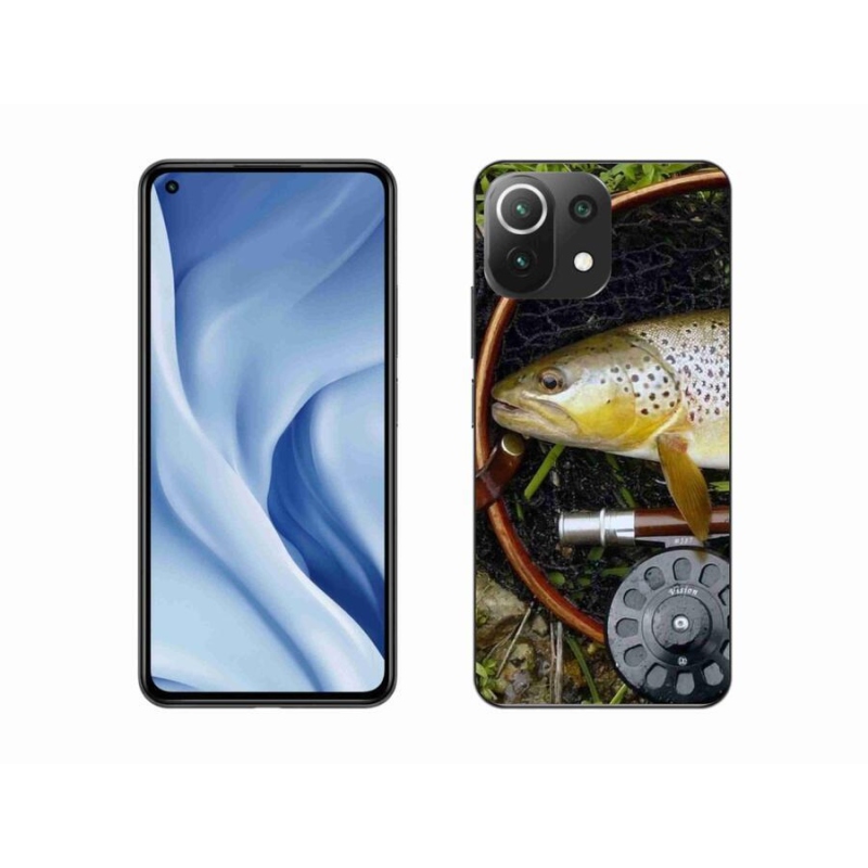 Gélový obal mmCase na mobil Xiaomi Mi 11 Lite 4G / 5G - pstruh 2