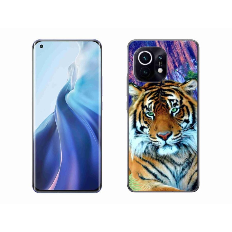 Gélový obal mmCase na mobil Xiaomi Mi 11 - tiger