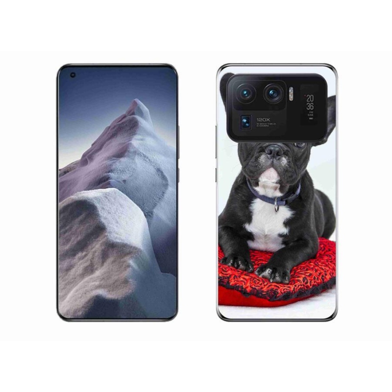 Gélový obal mmCase na mobil Xiaomi Mi 11 Ultra - buldog