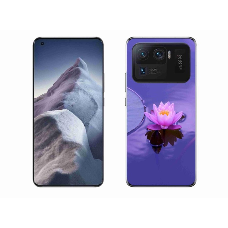 Gélový obal mmCase na mobil Xiaomi Mi 11 Ultra - kvet na hladine
