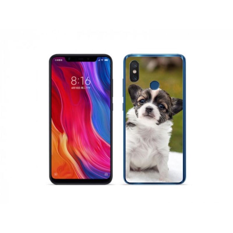 Gélový obal mmCase na mobil Xiaomi Mi 8 - čivava 4