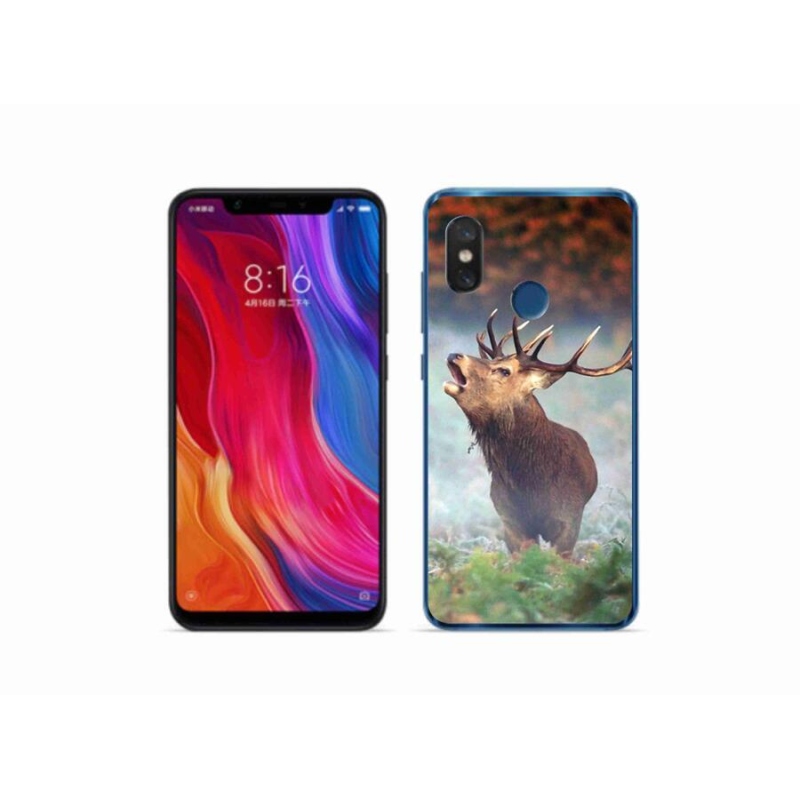 Gélový obal mmCase na mobil Xiaomi Mi 8 - jeleň 2