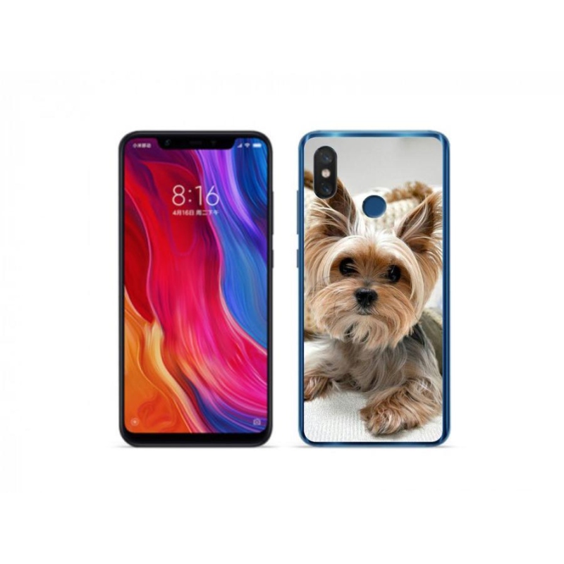 Gélový obal mmCase na mobil Xiaomi Mi 8 - jorkšír 5